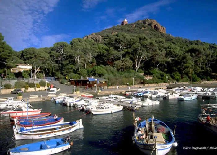 Sr550-006 Appt Mezzanine 4 Personnes St Raphael Lägenhet Saint-Raphaël